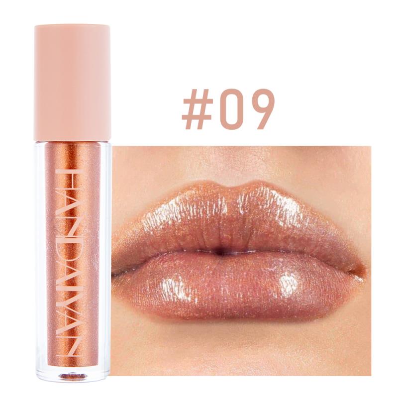 HANDAIYAN 韩黛妍滋润高光唇蜜 金属色钻石珠光唇彩唇釉 带闪璀璨详情图4