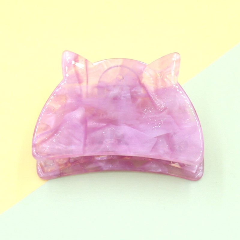 Hair Card Korean Acetic Acid Hair Clip Lolita Cat Claw Clip Acrylic Head Accessories Wholesale undefined