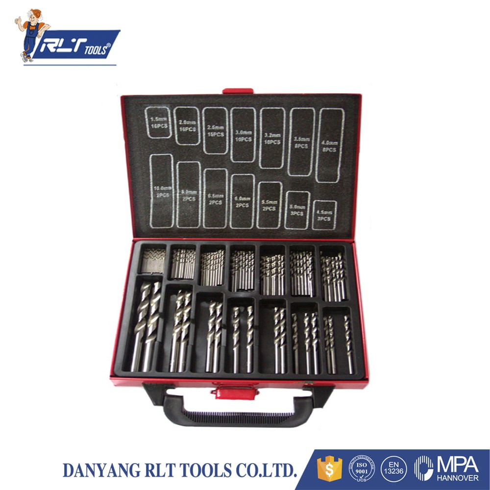 麻花钻组套 DIN338 HSS Twist Drill Bit Set in Metal Box详情图2