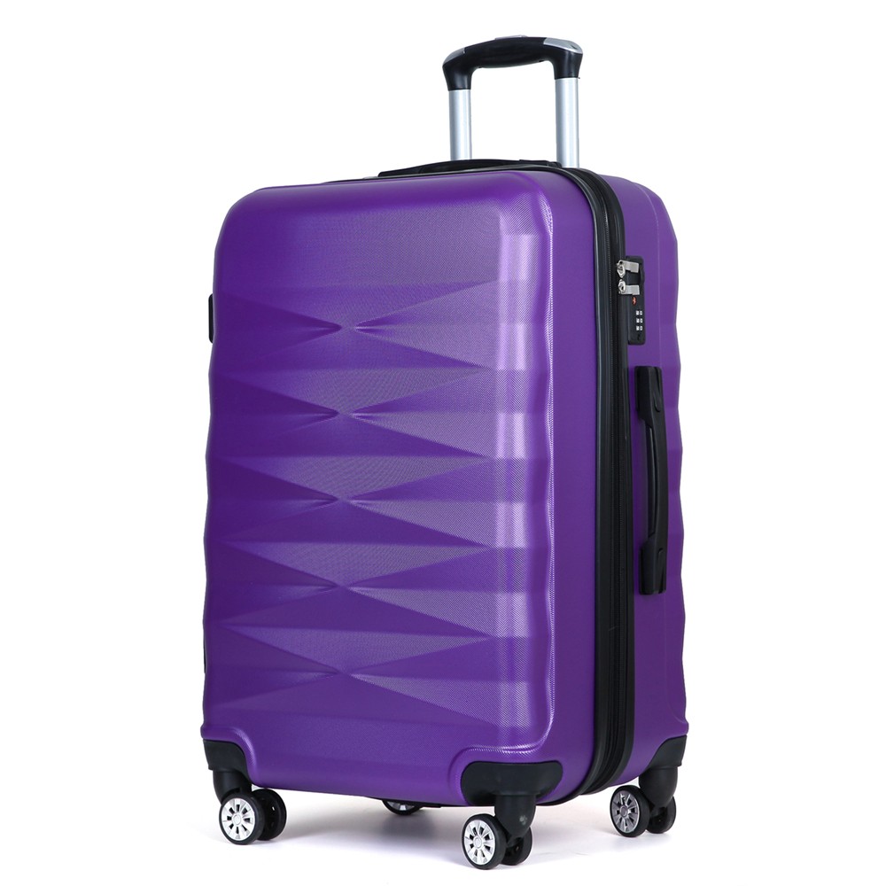 Wholesale Password Luggage Abs Luggage Universal Wheel Student Trolley Box Boarding Luggage Custom Logo details Picture