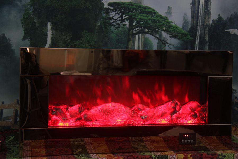 电壁炉 仿真火焰 取暖壁炉芯 大理石铸铁壁炉图
