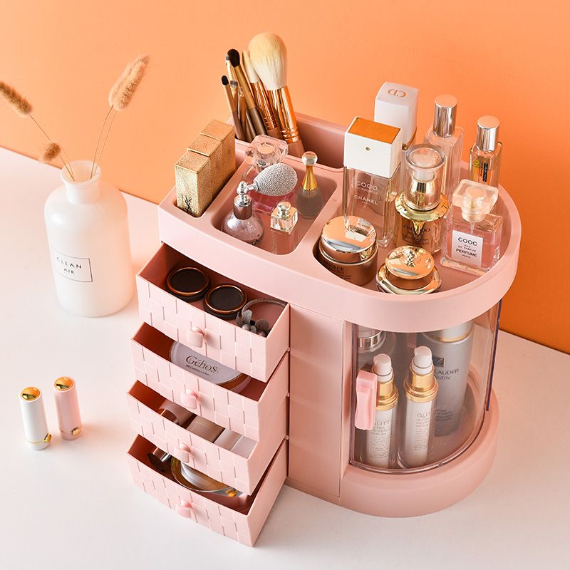 Cosmetics box dust-proof simple drawer-style storage cabinet, cosmetics and skin care products, cosmetics storage box manufacturer direct sales Application Scenario