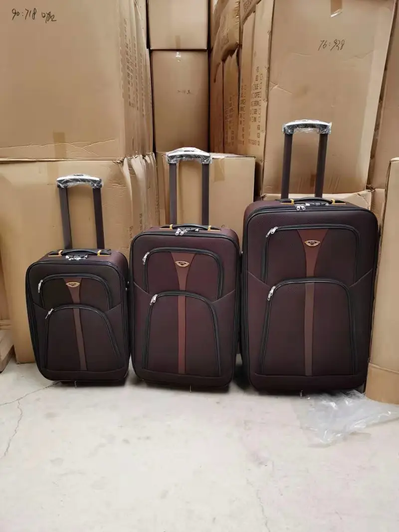 Foreign Trade Low-Grade Two Wheel Corner Wheel Oxford Bra Trunk Suitcase Suitcase