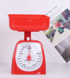 机械方厨家用厨房秤烘培秤塑料度盘秤机械弹簧秤食品秤可拆卸方便细节图