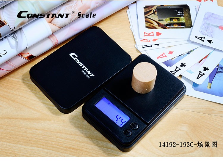 14192-193C household balance, high-precision jewelry scale 0.01g, mini electronic pocket scale, portable palm scale 0.1g detail image 1