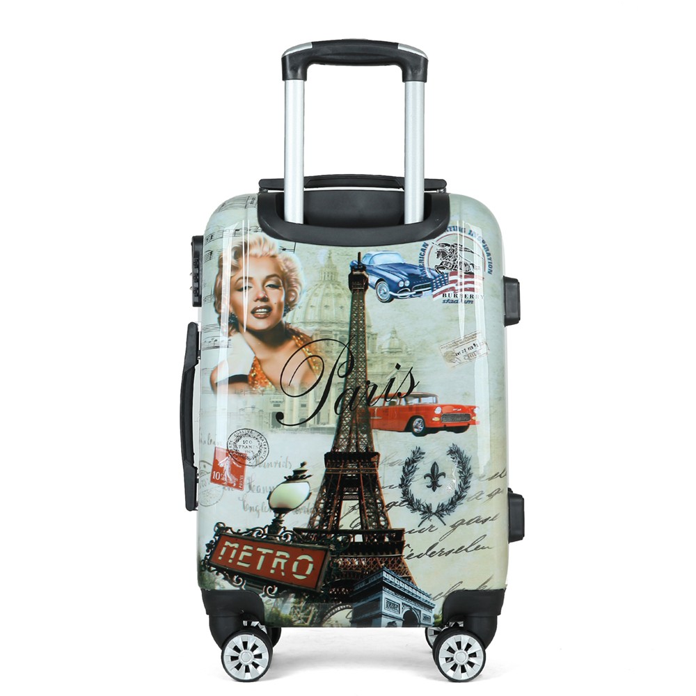 Pc Personality Printed Maple Leaf Pattern Trolley Case 20 