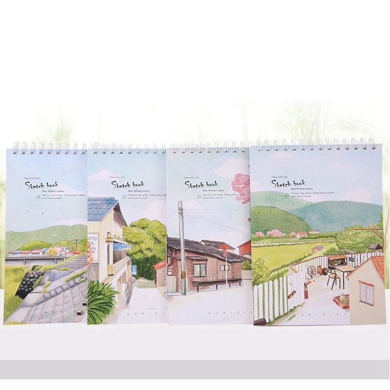 16K sketch book small world student sketch book hand - drawn this art supplies