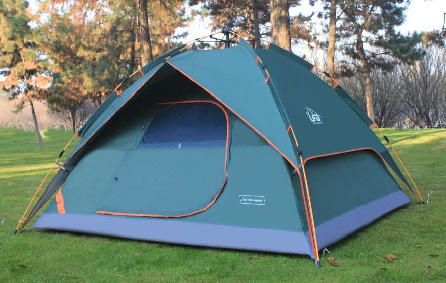 Five-person automatic tent