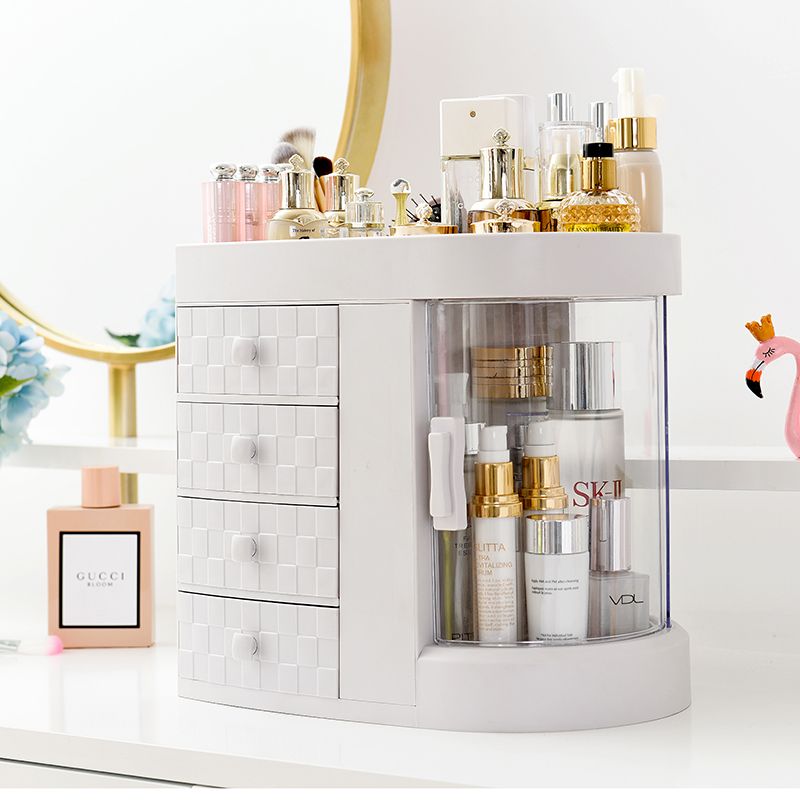Cosmetics box dust-proof simple drawer-style storage cabinet, cosmetics and skin care products, cosmetics storage box manufacturer direct sales details Picture