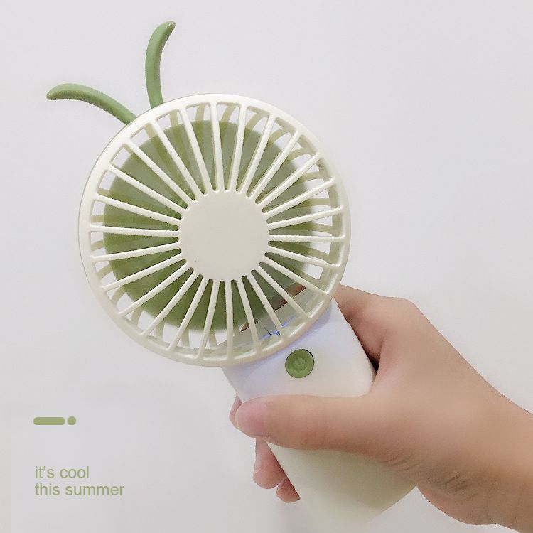 Mini hand-held USB small fan charging handheld portable dormitory small electric fan students outdoor small table fan full figure