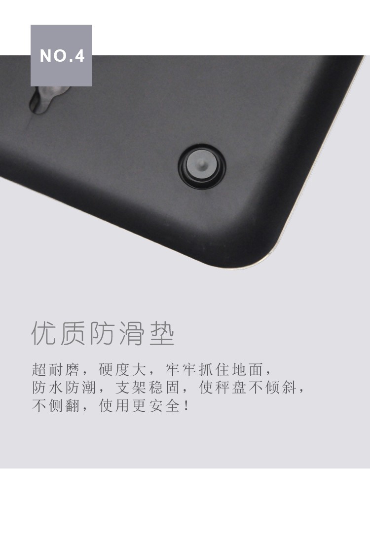 14192-296B High-precision and high-quality wholesale flat stainless steel kitchen scale, 5kg baking scale, electronic scale, customized food scale, 1g detail image 5