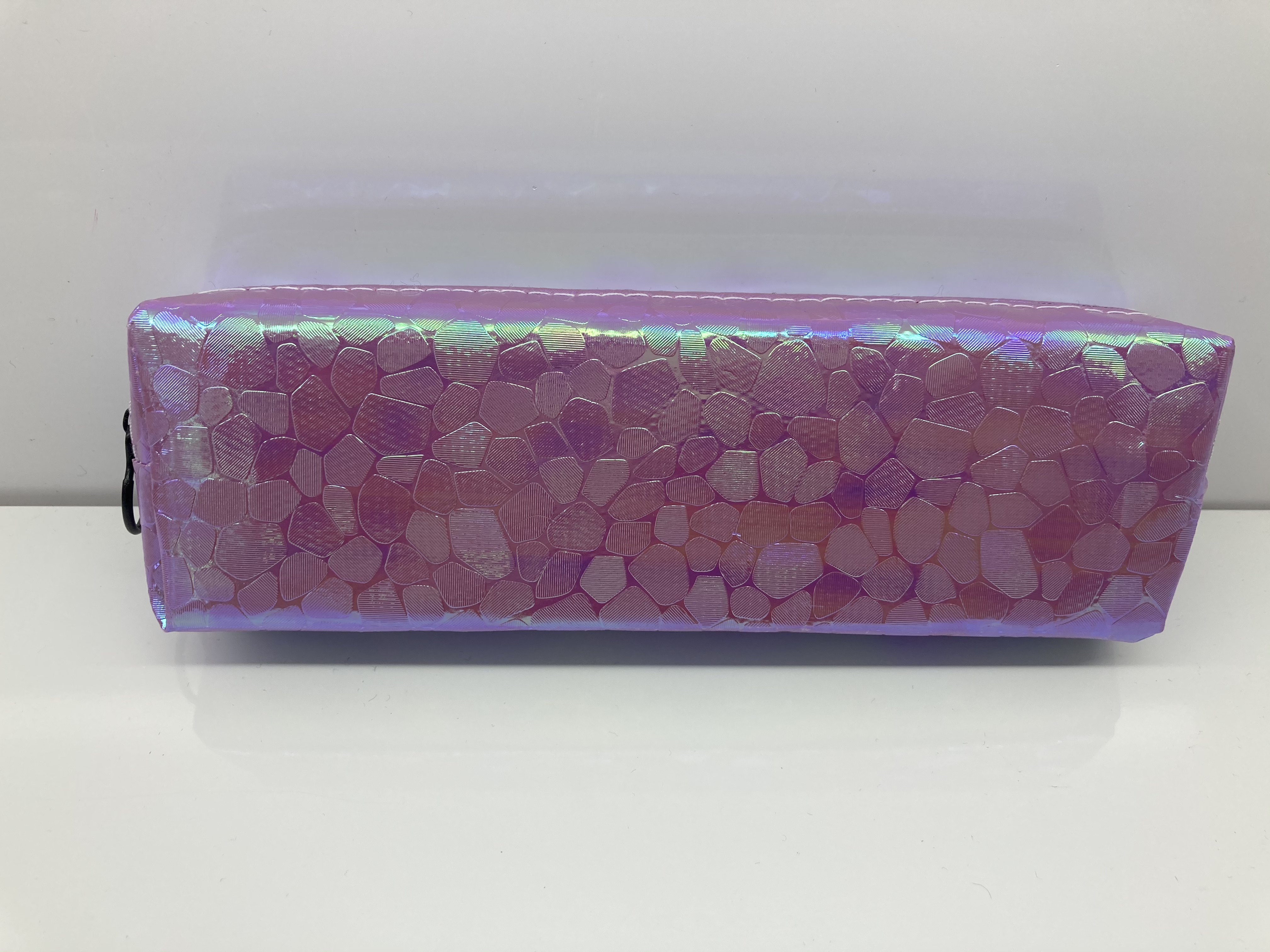 厂家直销镭射笔袋石头纹笔袋学生笔袋文具袋详情图3