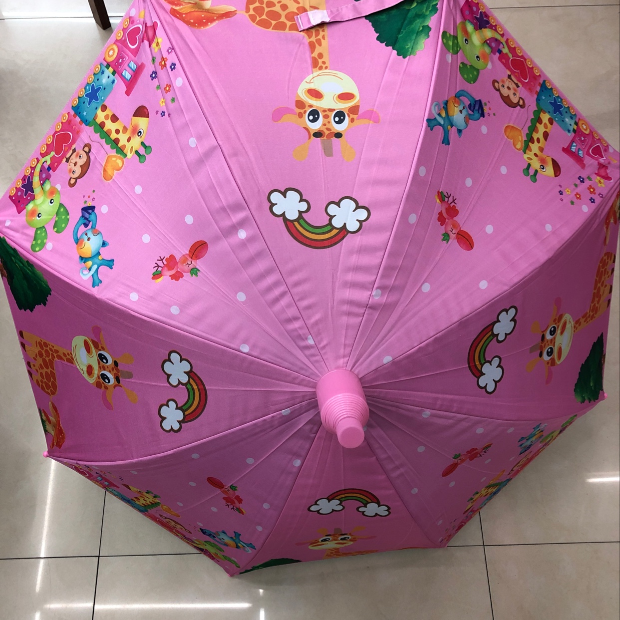 60公分黑胶水套伞