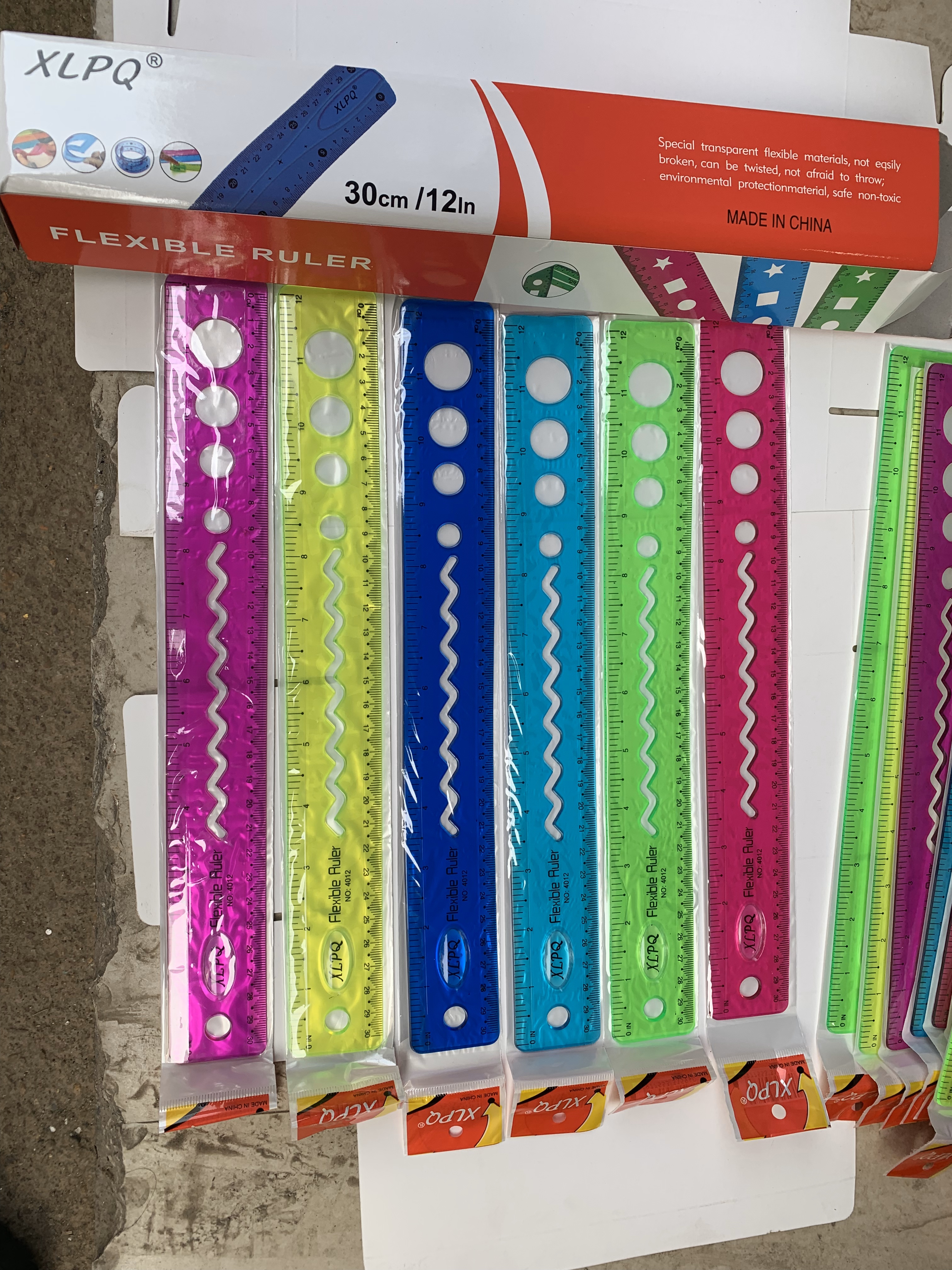 Ruler Student Supplies 0-30 Ruler Straight Ruler Specification drawing