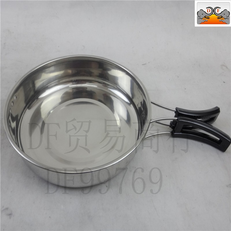 DF99769    快餐锅7件套  不锈钢户外野营携带套锅 便携式旅行锅 野餐用品  DF TRADING HOUSE详情2