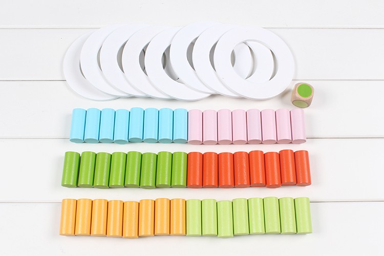 比萨塔堆堆高儿童益智玩具积木详情图1