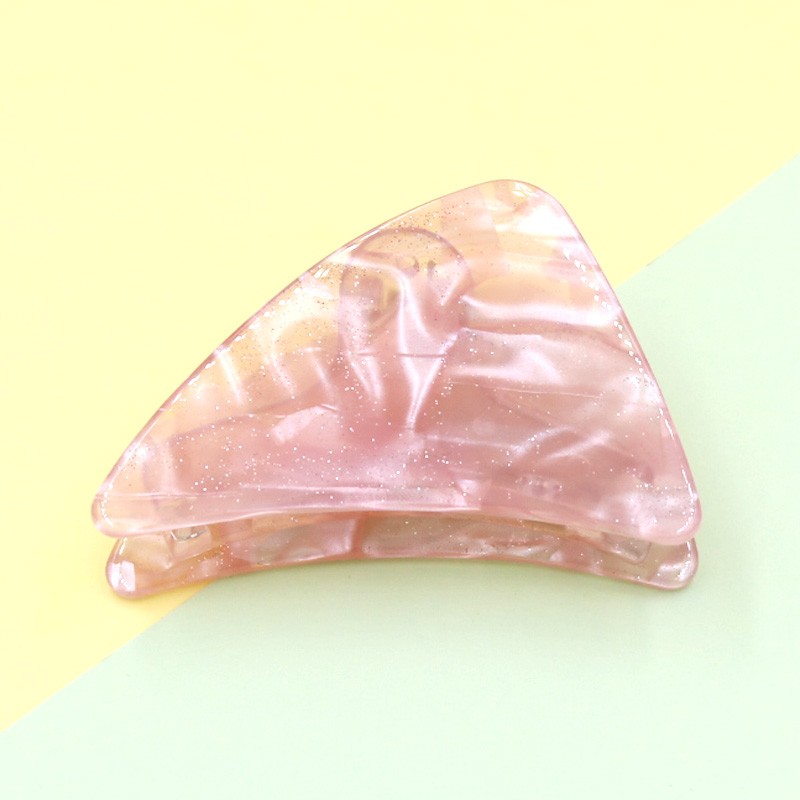 Headwear Adult Acetate Triangle Hairpin Acrylic Grab Clip Amazon Hot Manufacturers Direct Sales undefined