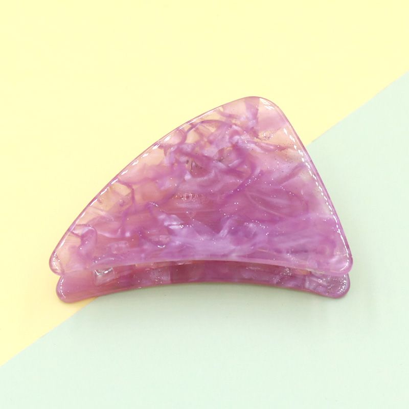 Headwear Adult Acetate Triangle Hairpin Acrylic Grab Clip Amazon Hot Manufacturers Direct Sales details Picture