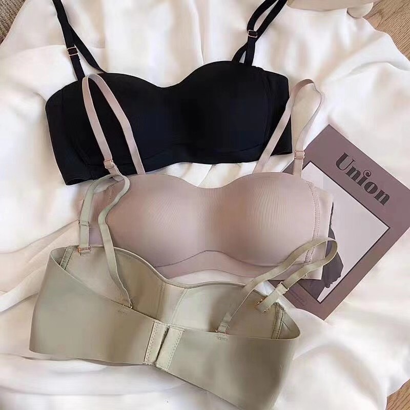 Seamless and strapless double underwear thumbnail