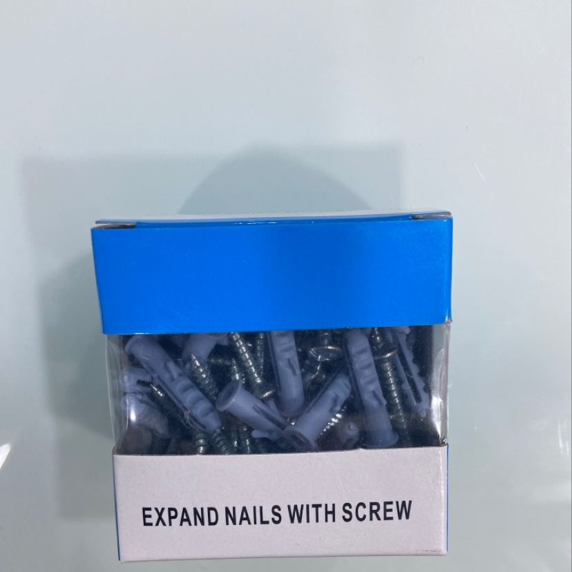 膨胀管6MM带钉 50PCS