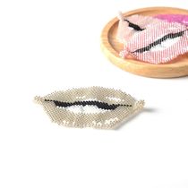 Imported rice beads beads beads semi-finished accessories quick DIY silver mouth