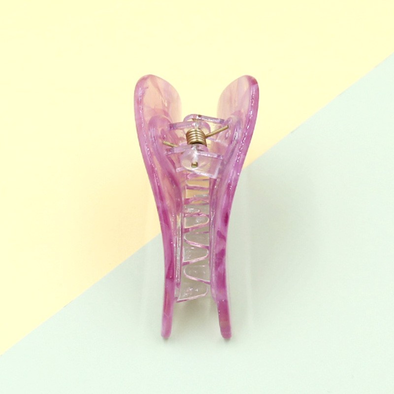 Headwear Adult Acetate Triangle Hairpin Acrylic Grab Clip Amazon Hot Manufacturers Direct Sales Application Scenario