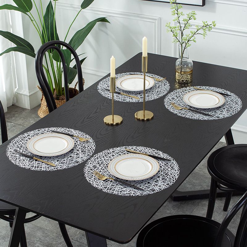 高档美式西餐垫免水洗防滑垫PVC隔热碗垫餐桌垫产品图