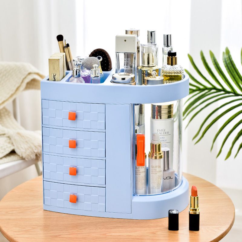 Cosmetics box dust-proof simple drawer-style storage cabinet, cosmetics and skin care products, cosmetics storage box manufacturer direct sales Specification drawing