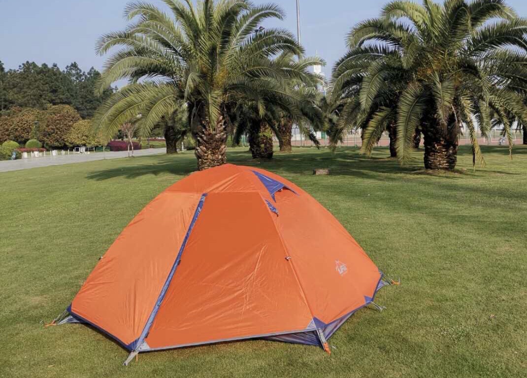 Double-person aluminum pole three-season tent detail image 1