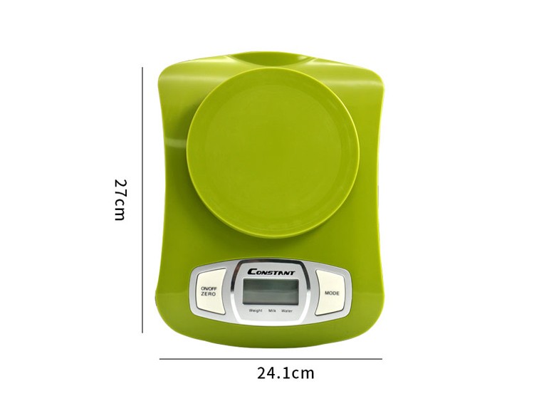 14192-229B electronic kitchen scale with large transparent tray baking food scale detail image 4
