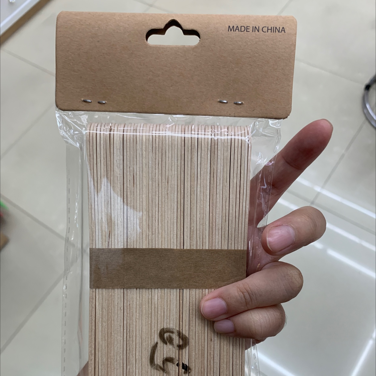 150本色雪糕棒，手工创意类木棒1详情3