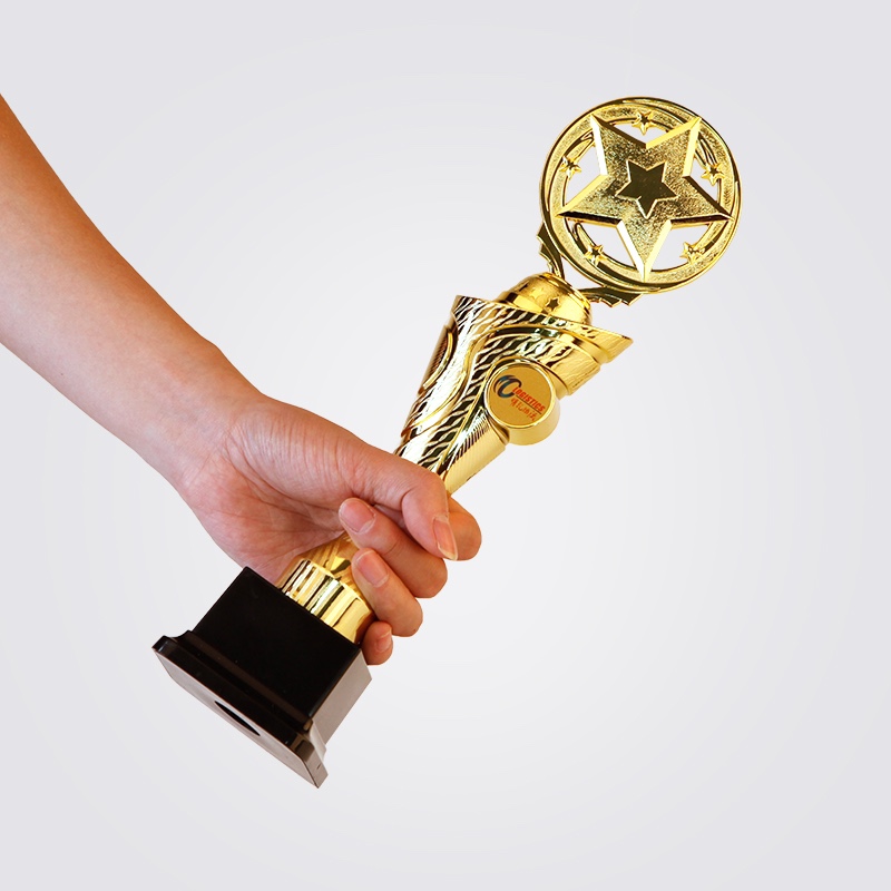 A8619 Five-star Flower Card Trophy Item Picture
