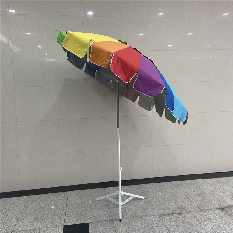 110公分沙滩伞44寸沙滩伞彩虹图案详情图10