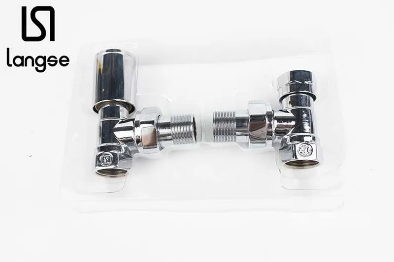 1/2 High-Grade Electroplated Copper Heating Valve Set