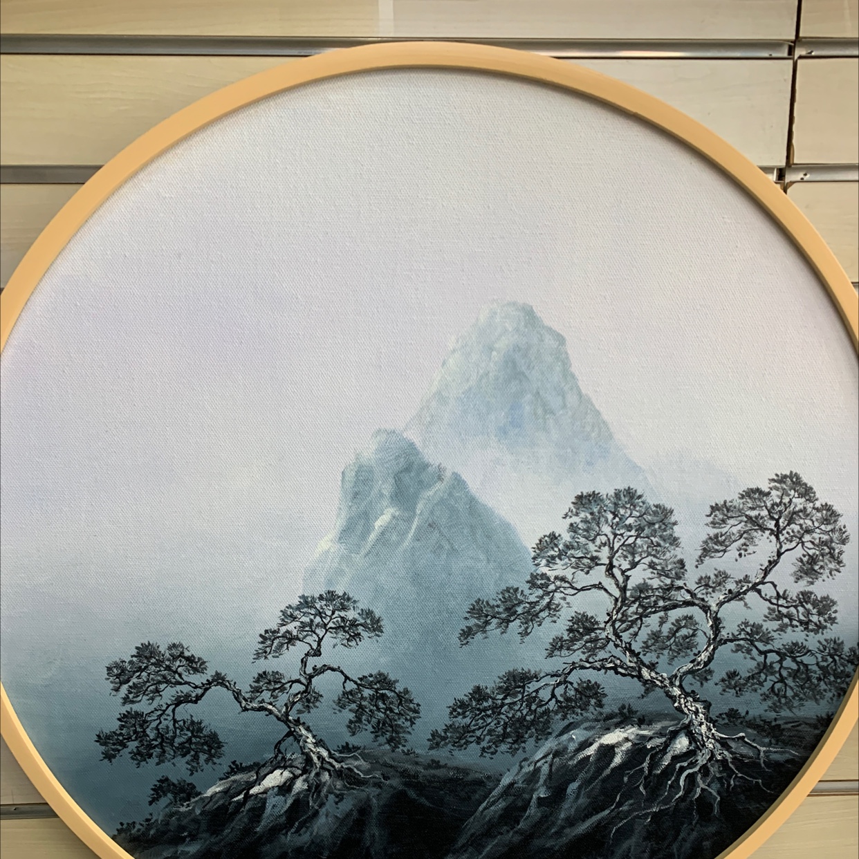 晶瓷油画