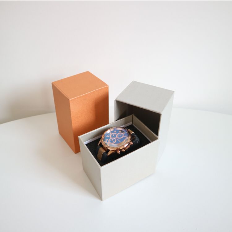 Watch box, jewelry box, bracelet box, watch box manufacturer custom-made direct sales, wholesale in stock, single watch box minimum order one piece details Picture