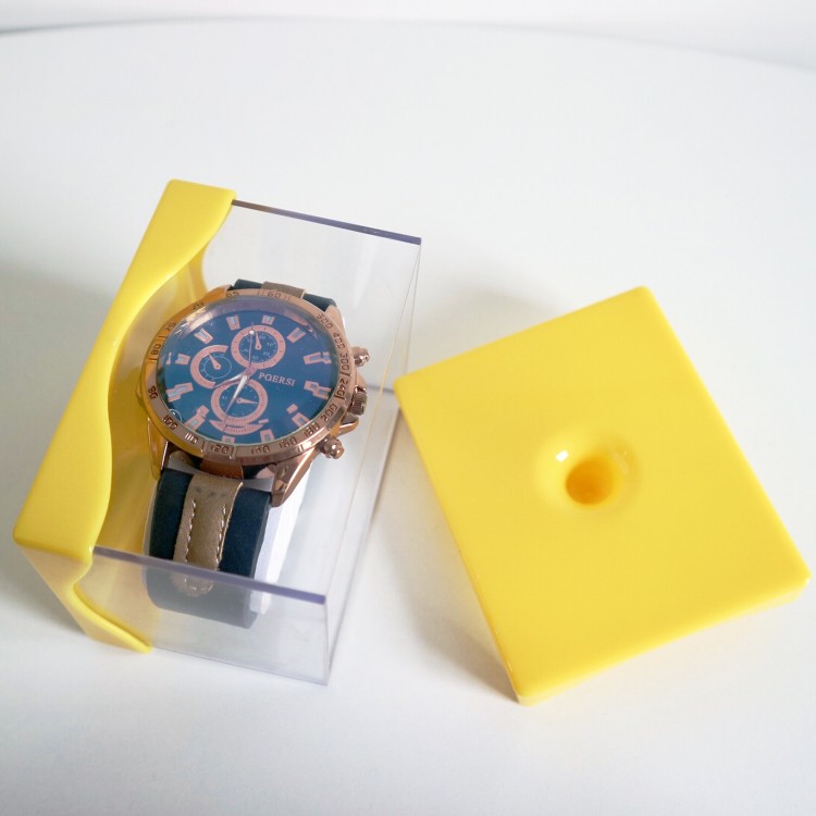 Plastic watch boxes, transparent watch boxes, gift boxes, acrylic products in stock, factory direct sales detail image 5