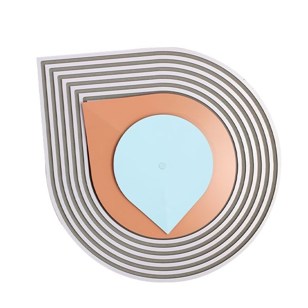 Nordic Sparrow Hour personalized home decoration wall clock, artistic wall clock for living room, bedroom and office, timepiece