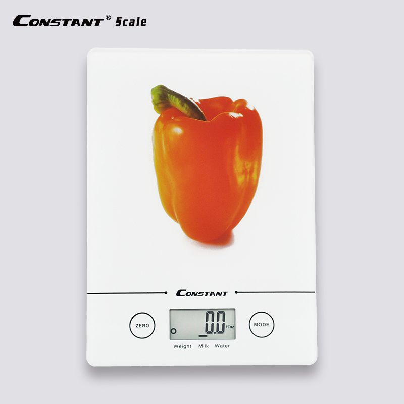 Wholesale 14192-245B flat touch type electronic kitchen scale, high-strength tempered glass baking electronic scale 5kg Item Picture