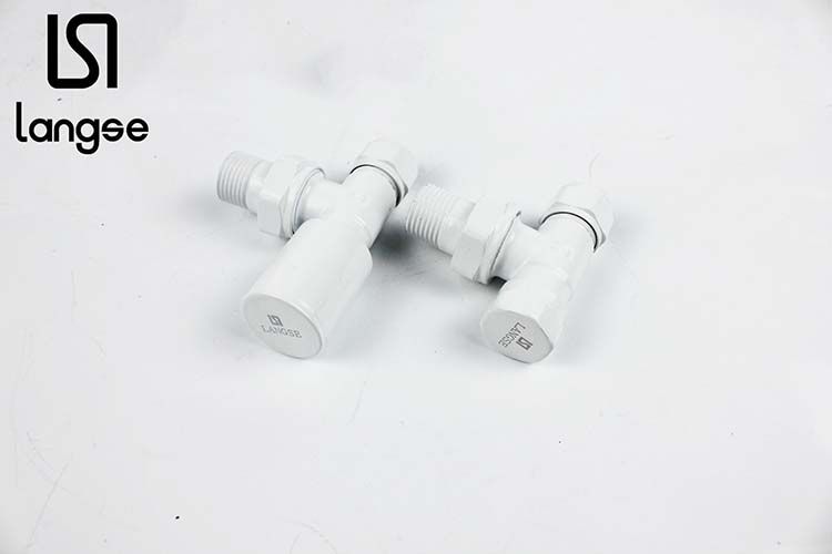 High-Grade Electroplating Paint Copper Heating Valve Set Langse Color Box Application Scenario