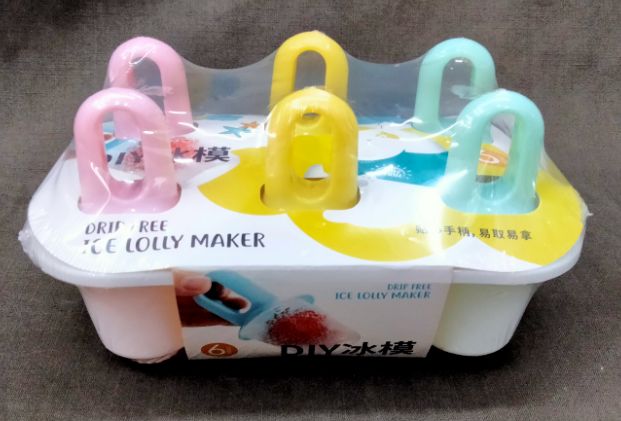 Popsicle mold color handle small Popsicle DIY ice film thumbnail