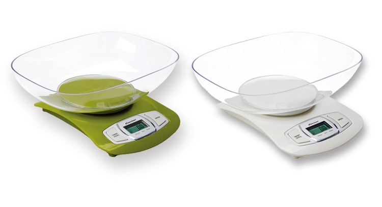 14192-229B electronic kitchen scale with large transparent tray baking food scale detail image 5