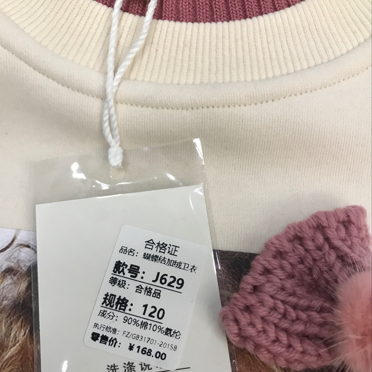 Girls' hoodie undefined