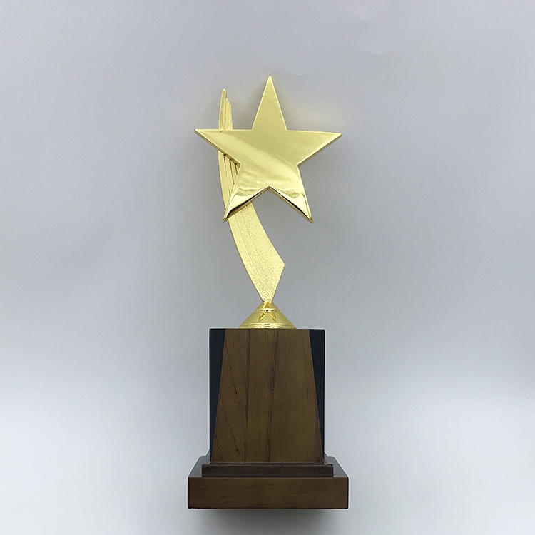 SP1015个性合金奖杯 颁奖典礼现场奖杯 办公室摆件 金属奖杯