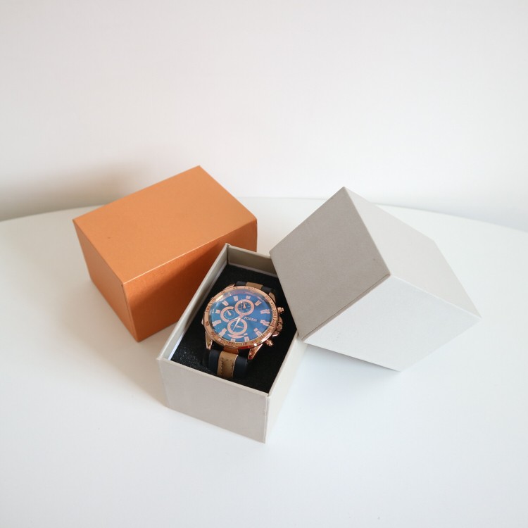 Watch box, jewelry box, bracelet box, watch box manufacturer custom-made direct sales, wholesale in stock, single watch box minimum order one piece pic 1