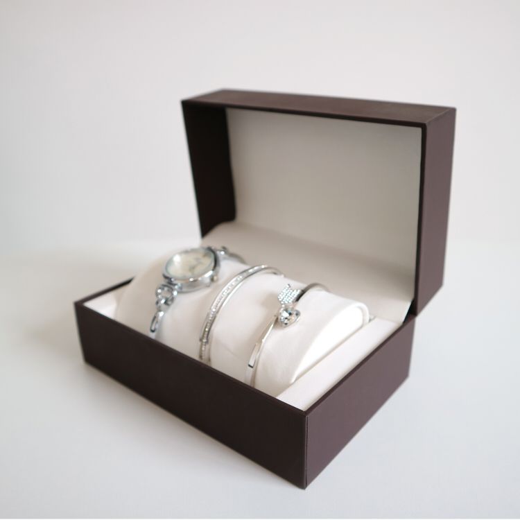 Watch box, jewelry box, bracelet box, watch box manufacturer custom-made direct sales, wholesale in stock, single watch box minimum order one piece, report