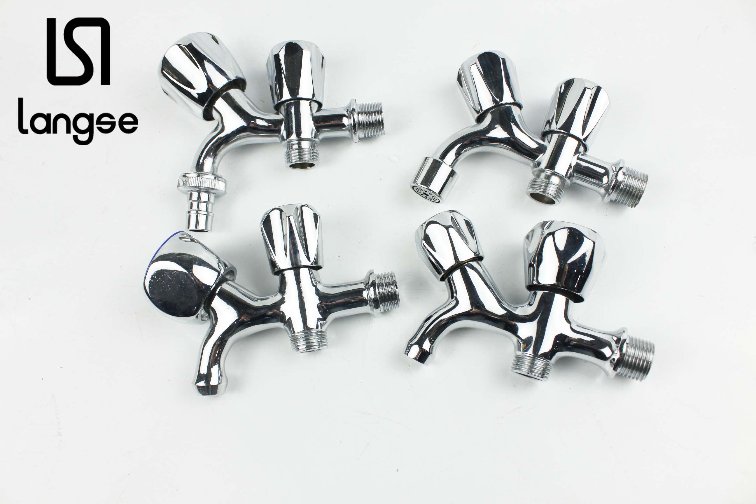 1/2*1/2 Multi-Purpose Zinc Alloy Washing Machine Faucet full figure