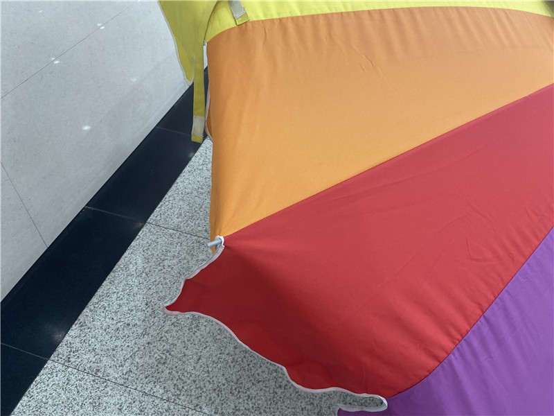 110公分沙滩伞44寸沙滩伞彩虹图案详情图4