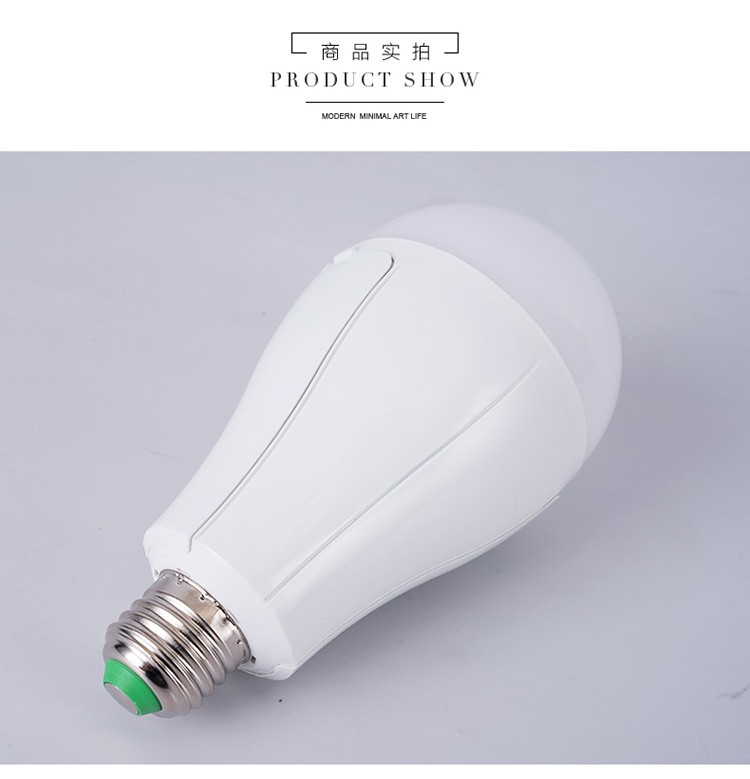 Foreign trade best-selling street stall charging lamp, outdoor camping lamp, AC/DC emergency outdoor hook rechargeable bulb detail image 9