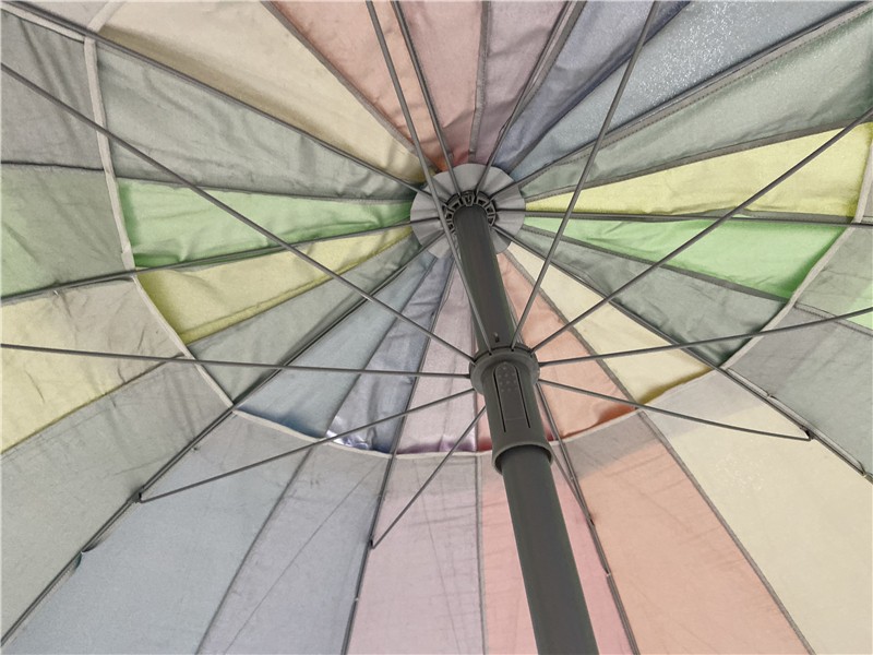 110公分沙滩伞44寸沙滩伞彩虹图案详情图7